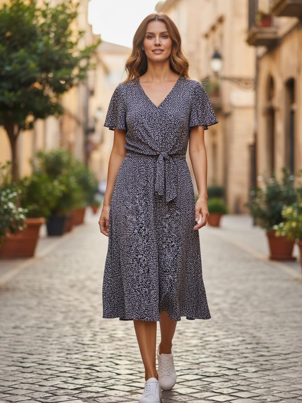 Ralph Lauren summer dress with cap sleeves
